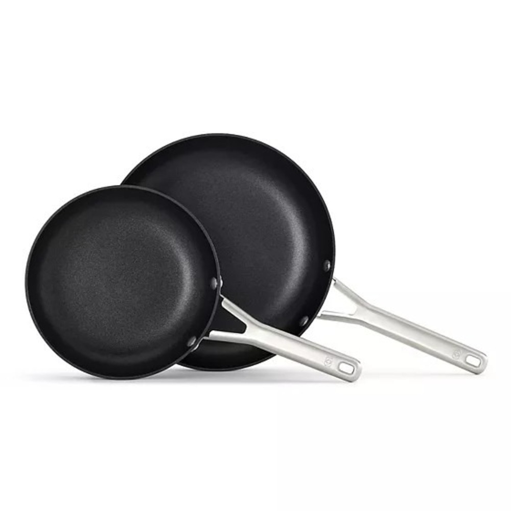 Calphalon 2-Piece Hard-Anodized Nonstick Fry Pan Set 8" 10" NWT